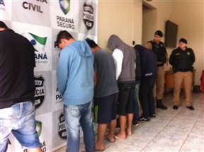 Polícia prende seis integrantes de organização criminosa que traficava drogas em Maringá e Sarandi